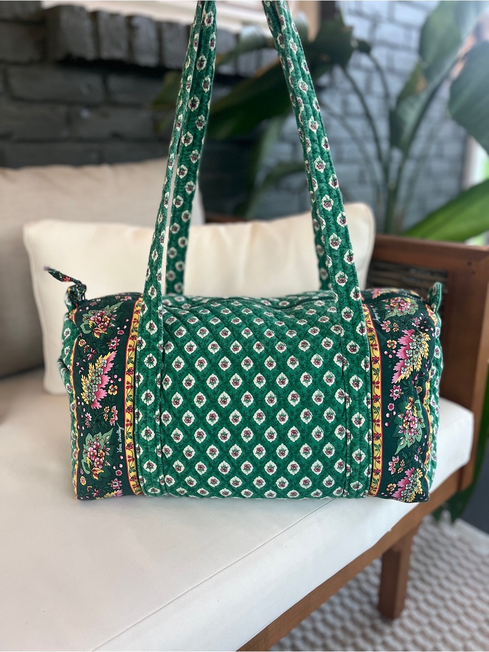 Vera Bradley Greenfield Small Duffel